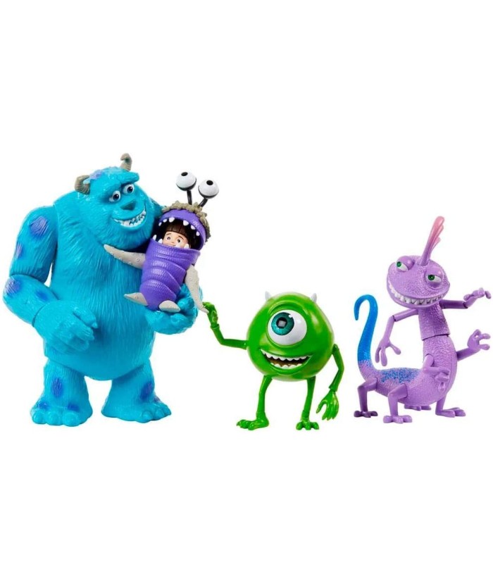 Boo And Randal Set De 4 Figuras Monster Inc Sully Mike Boo Randall